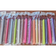 ΛΑΜΠΑΔΑ  ΣΤΡΟΓΓΥΛΗ ΝΟ2  15 ΧΡΩΜΑΤΑ ΔΙΑΣΤΑΣΕΙΣ  2,2Χ33cm 110gr ±5%e